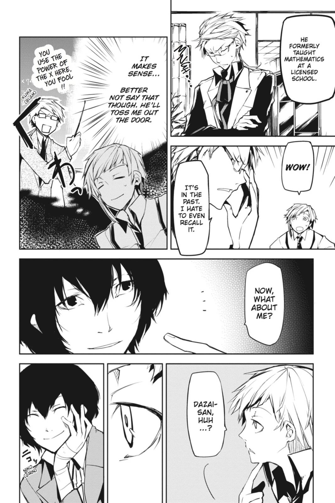 Read Bungo Stray Dogs Manga Online