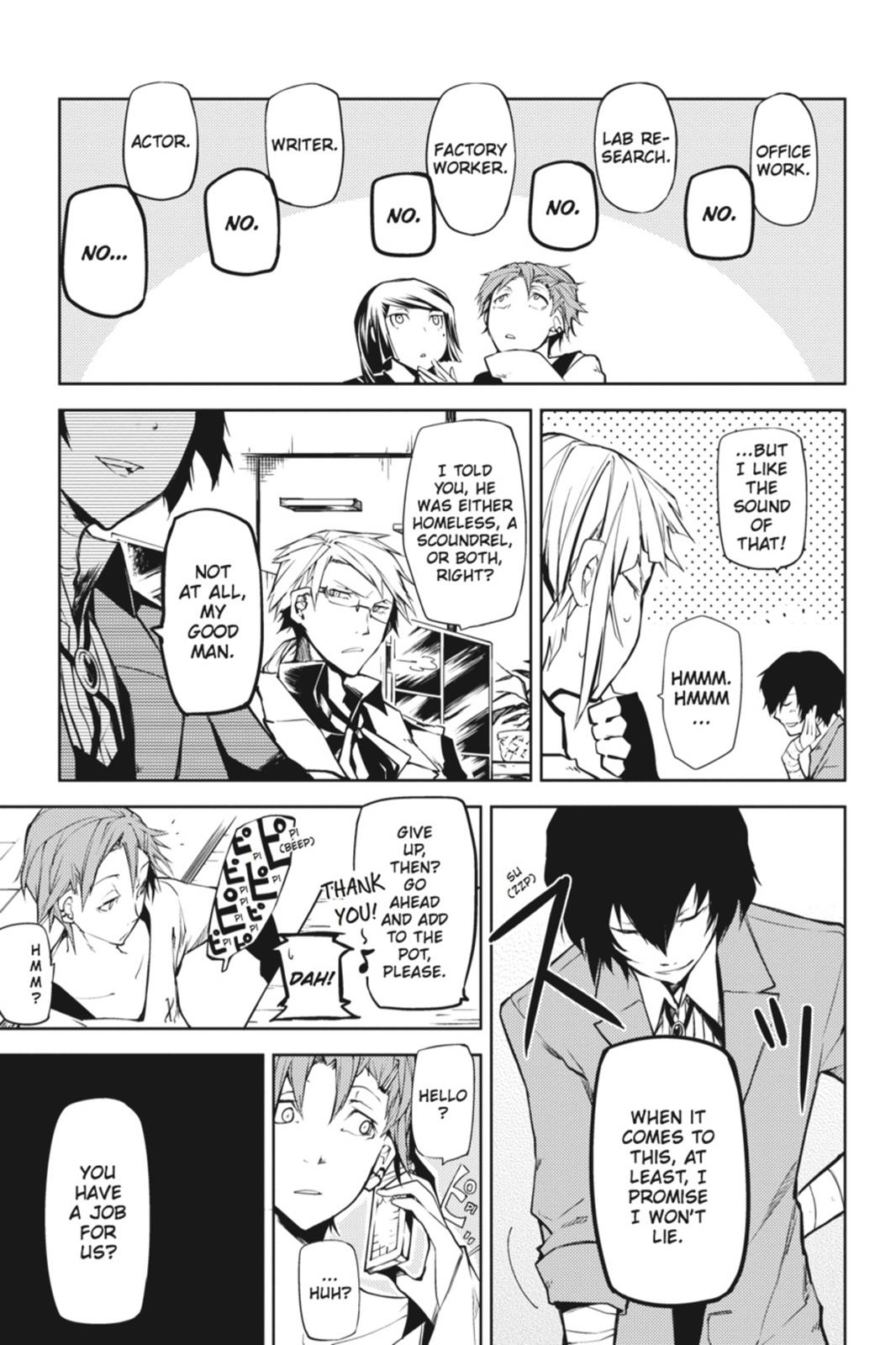 Read Bungo Stray Dogs Manga Online