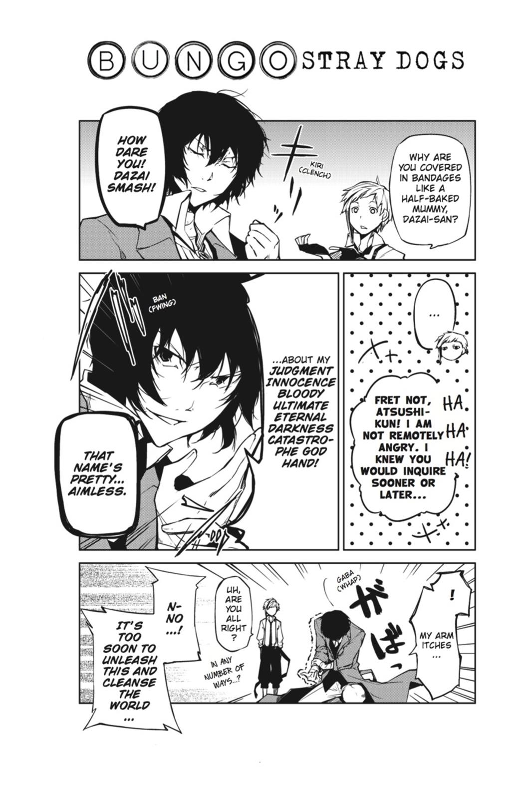 Read Bungo Stray Dogs Manga Online