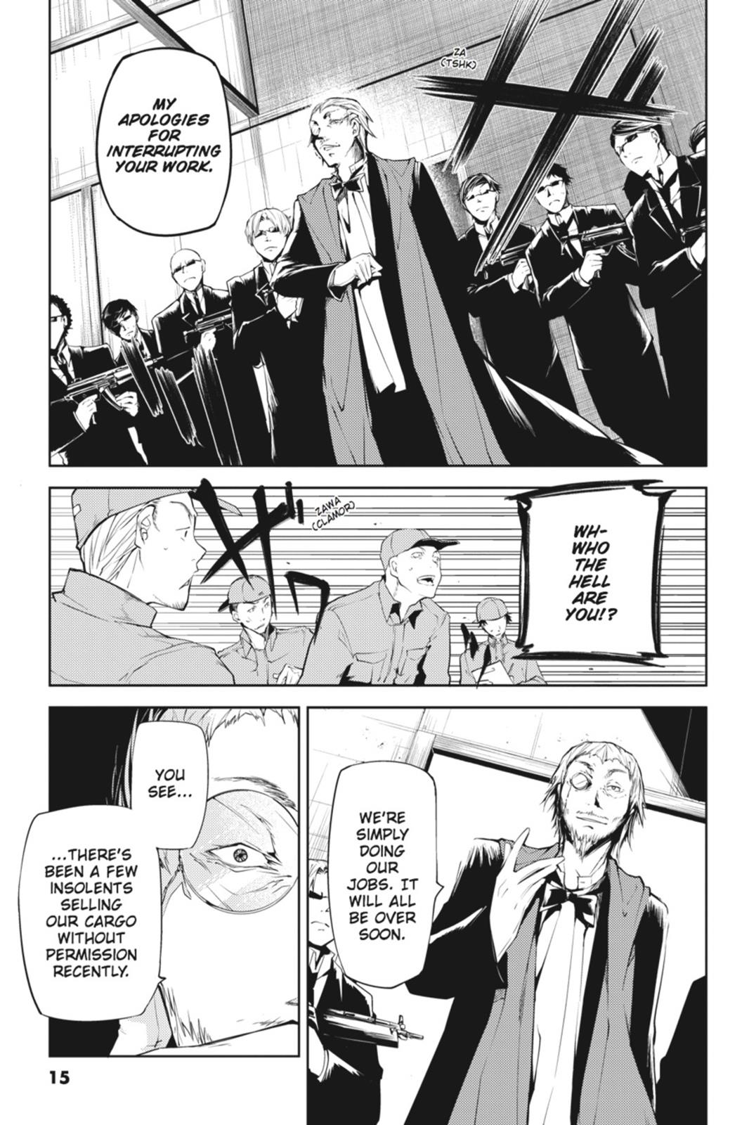 Read Bungo Stray Dogs Manga Online