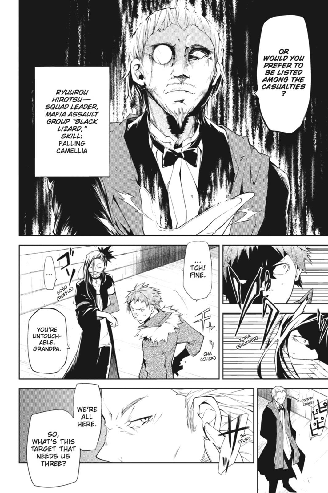 Read Bungo Stray Dogs Manga Online