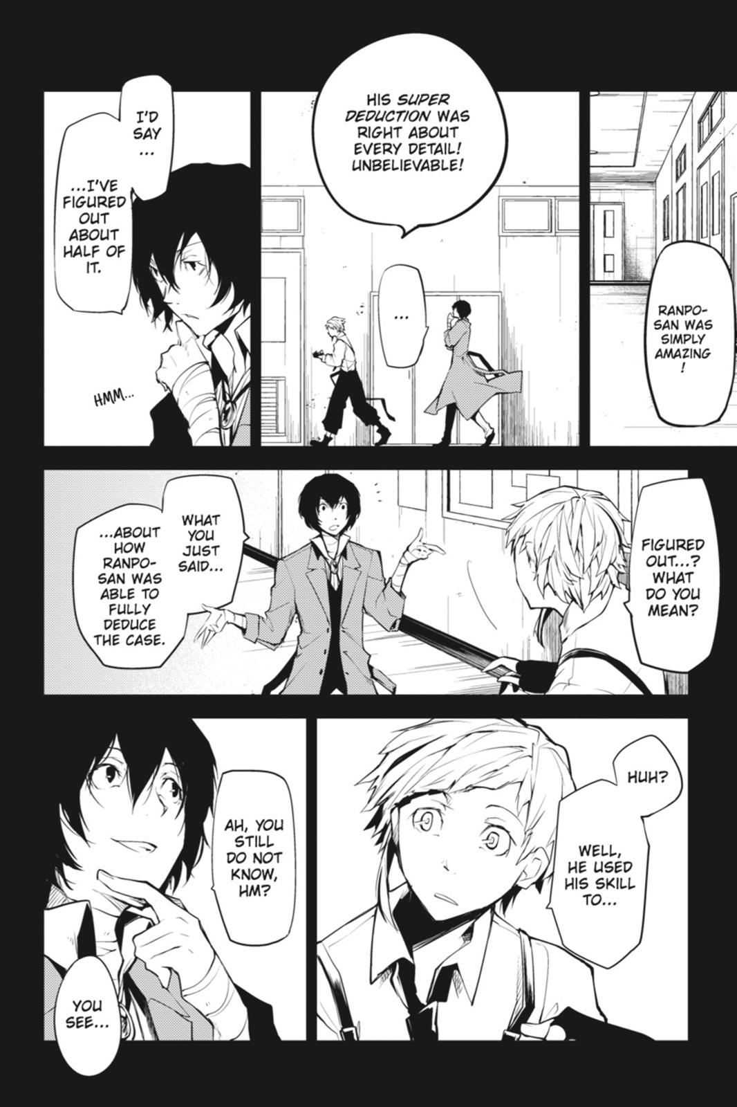 Read Bungo Stray Dogs Manga Online