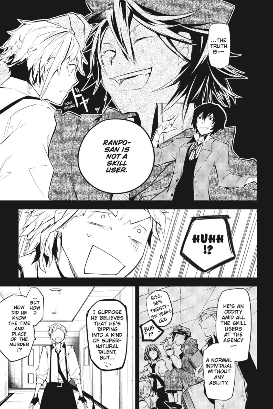 Read Bungo Stray Dogs Manga Online