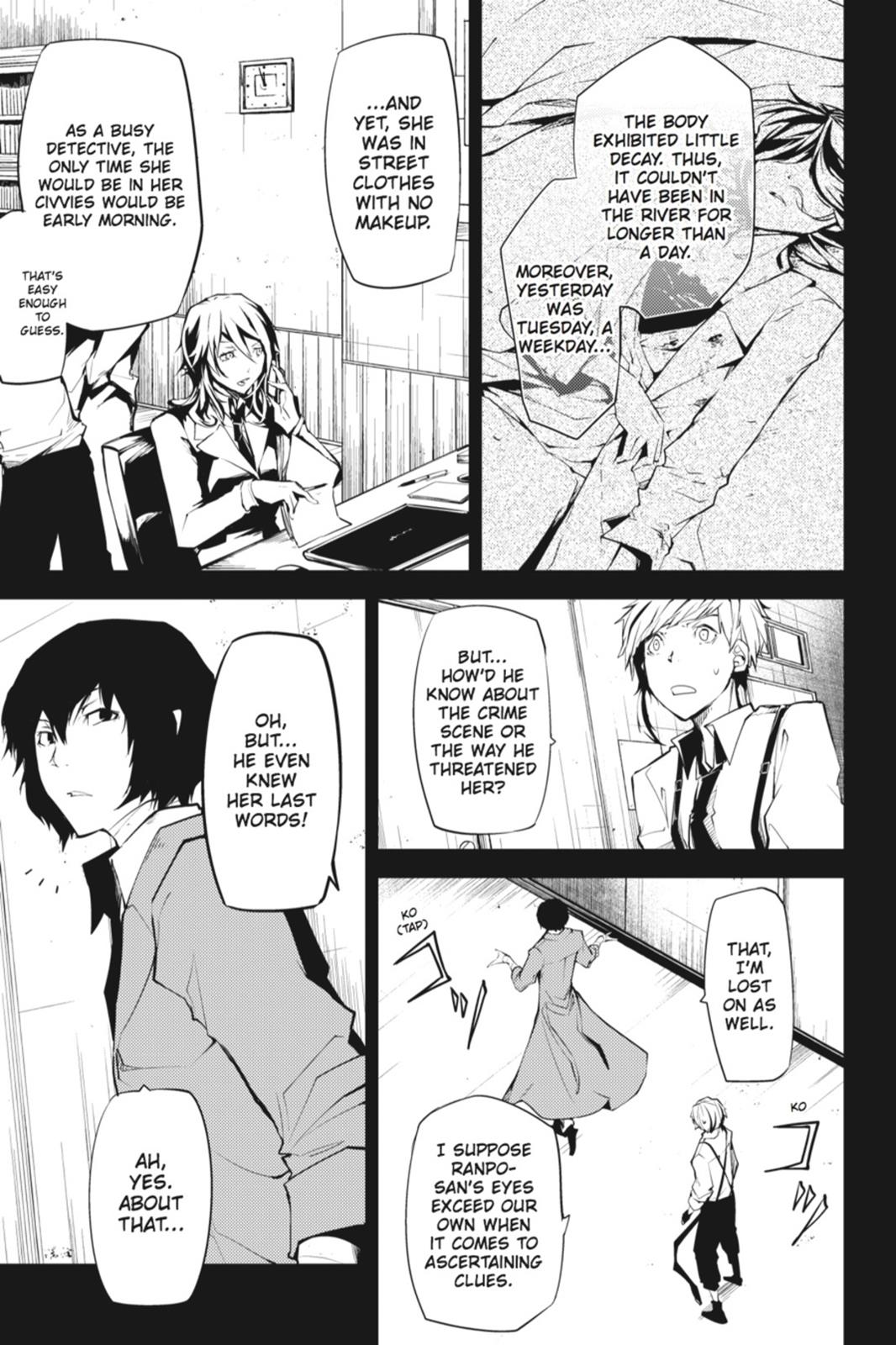 Read Bungo Stray Dogs Manga Online