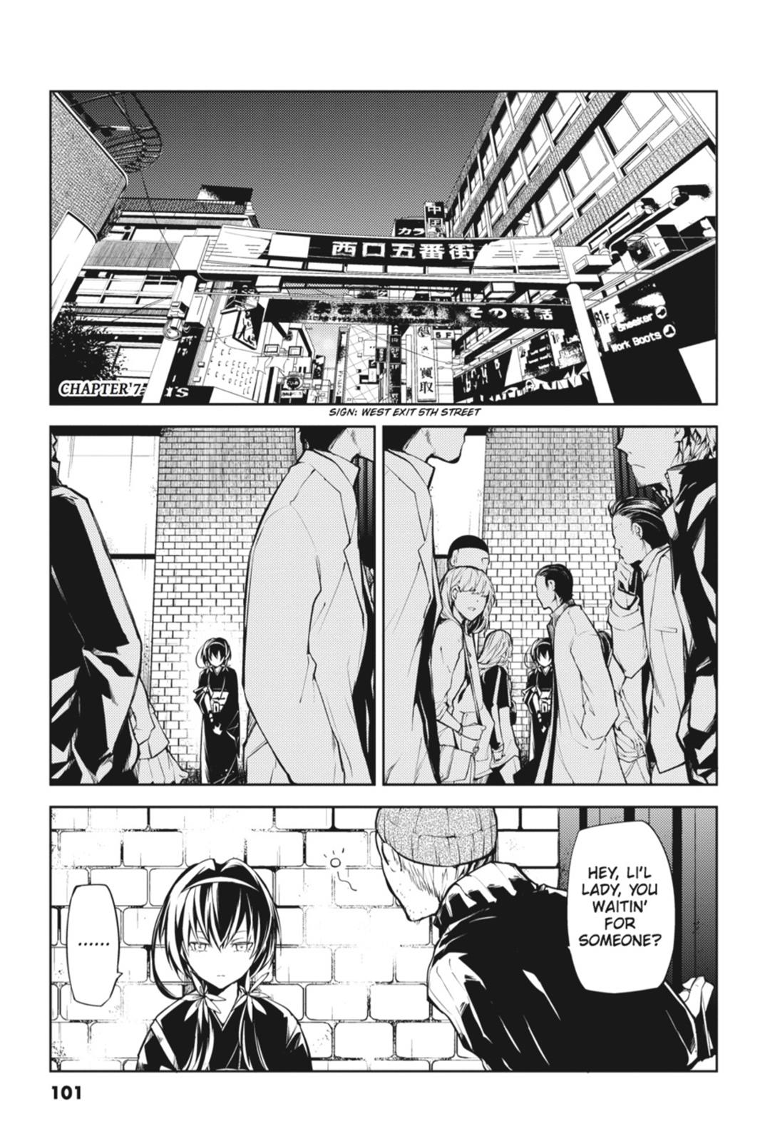 Read Bungo Stray Dogs Manga Online