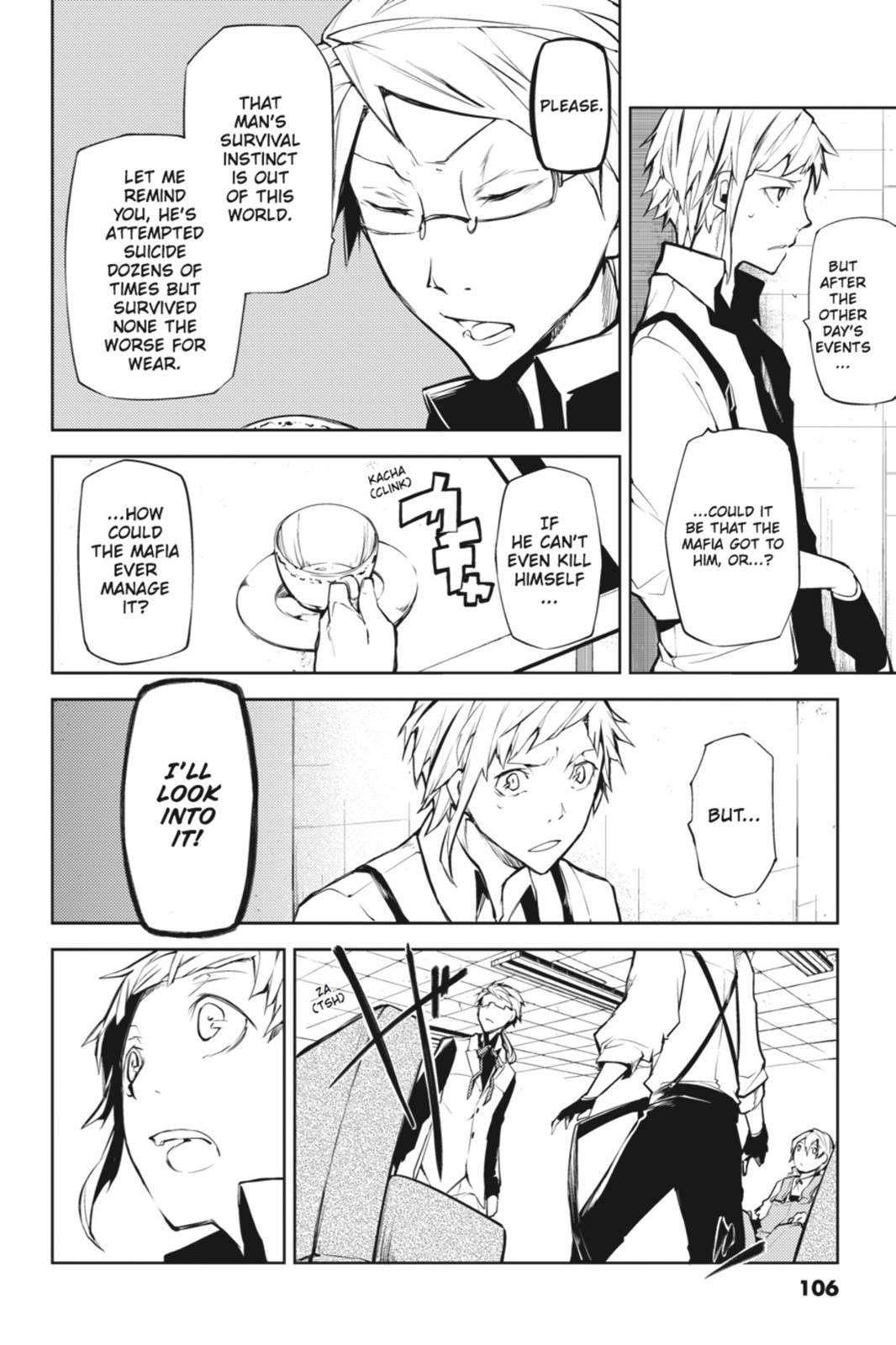 Read Bungo Stray Dogs Manga Online