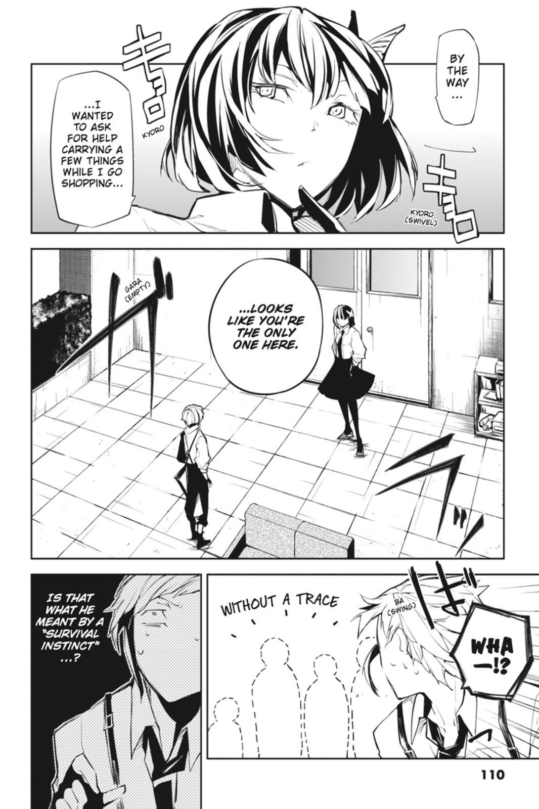 Read Bungo Stray Dogs Manga Online