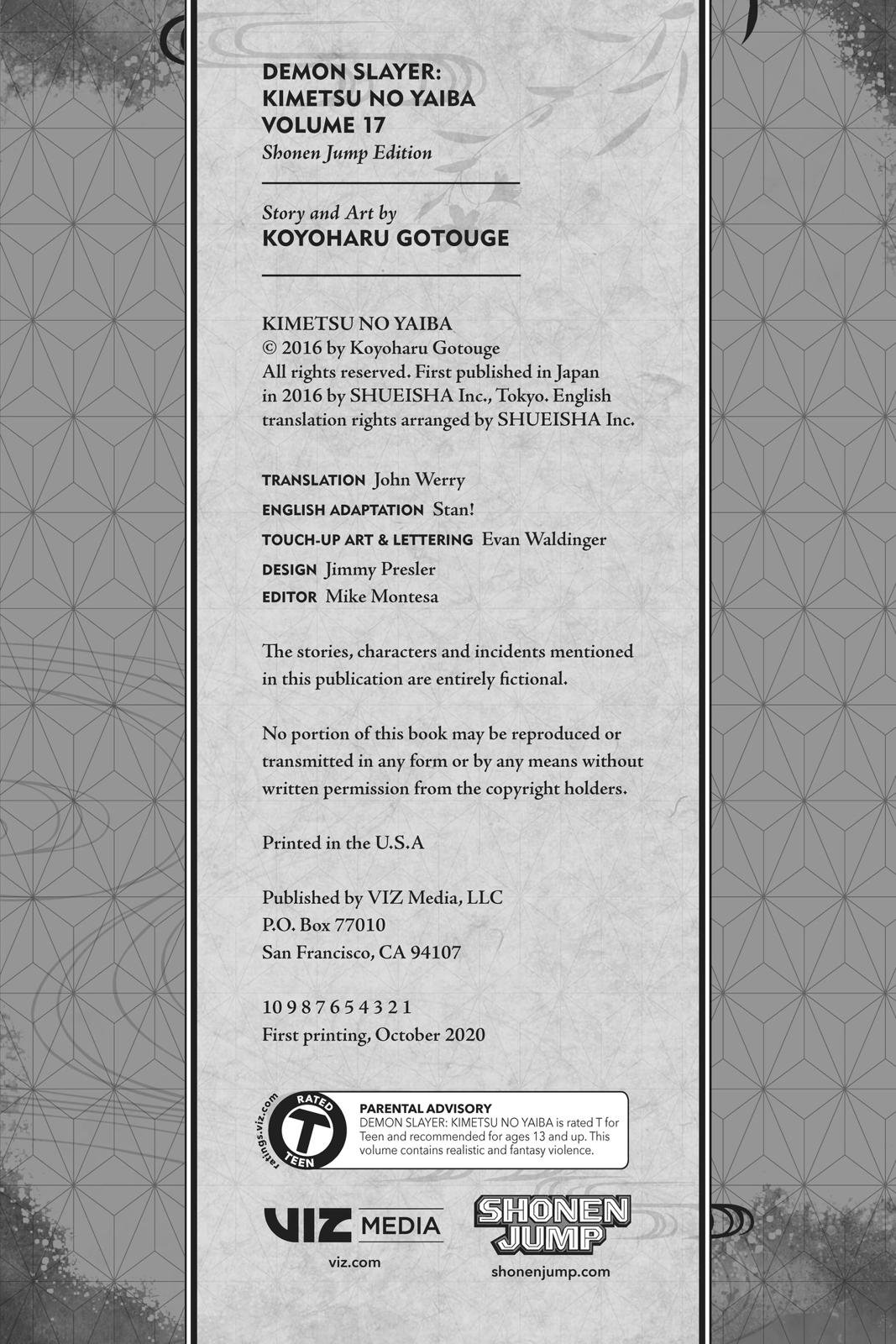 Read Demon Slayer Kimetsu no Yaiba Manga Online