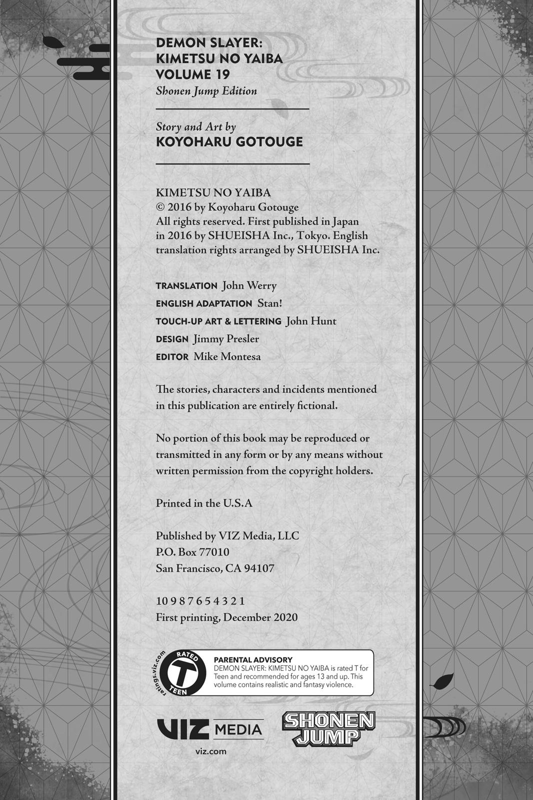 Read Demon Slayer Kimetsu no Yaiba Manga Online