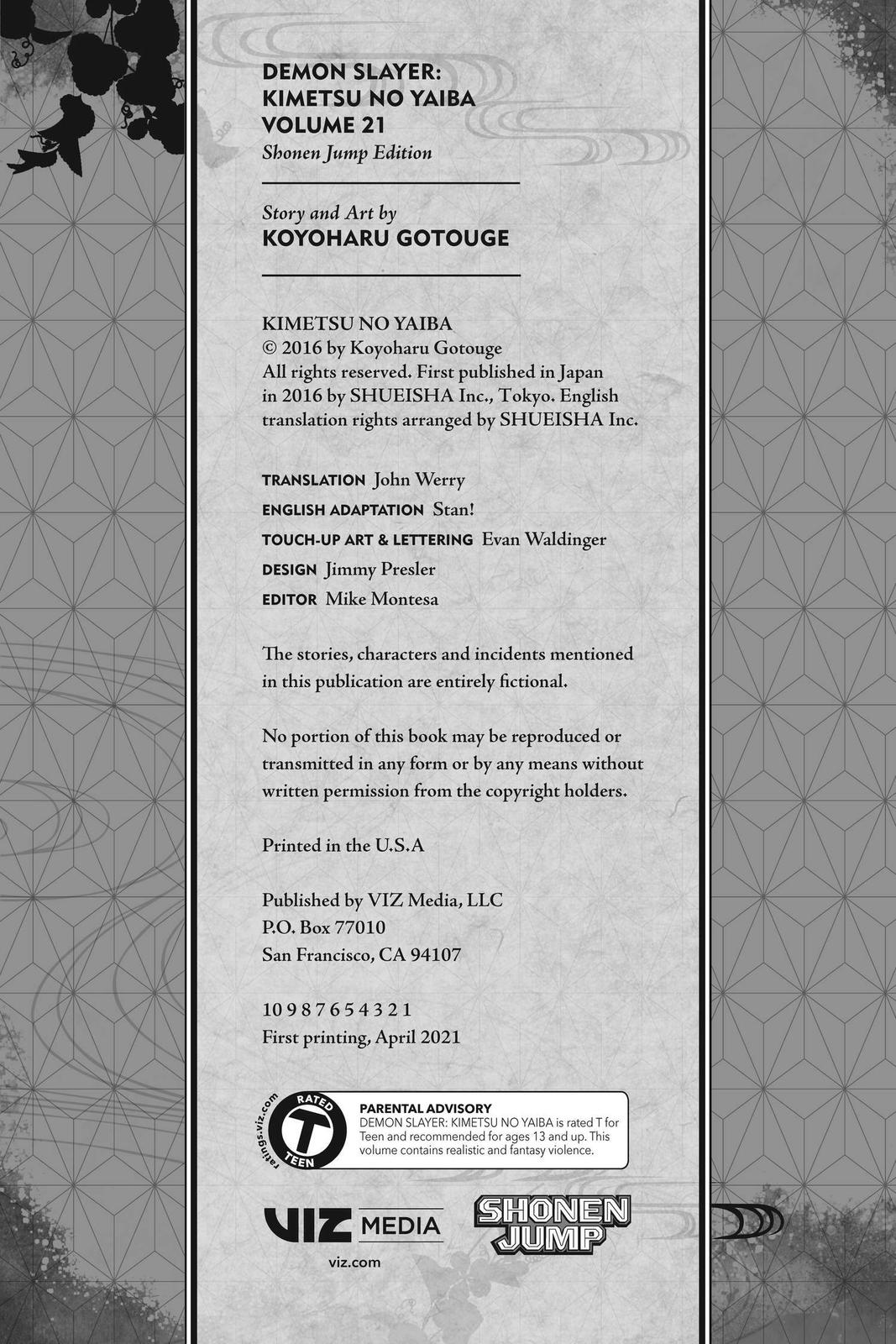 Read Demon Slayer Kimetsu no Yaiba Manga Online