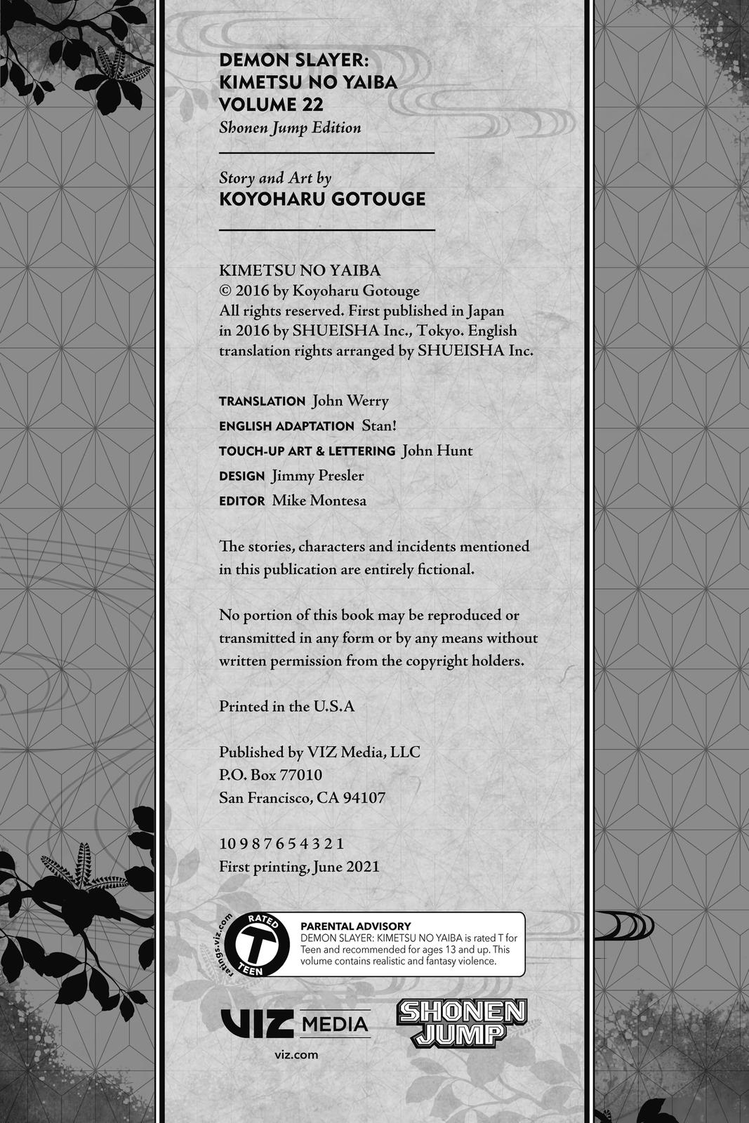 Read Demon Slayer Kimetsu no Yaiba Manga Online