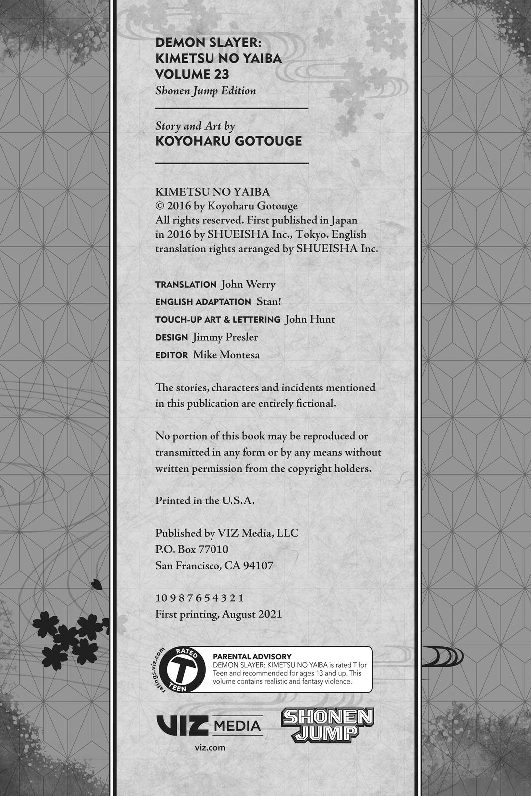 Read Demon Slayer Kimetsu no Yaiba Manga Online