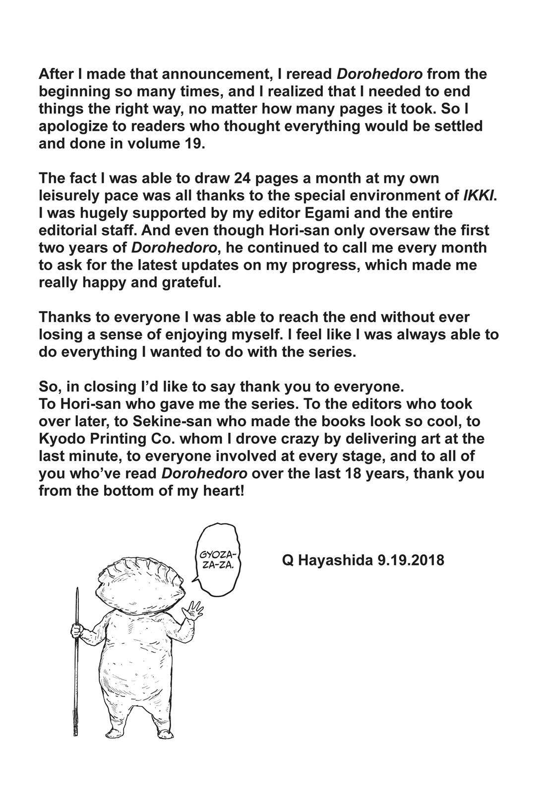 Read Dorohedoro Manga Online