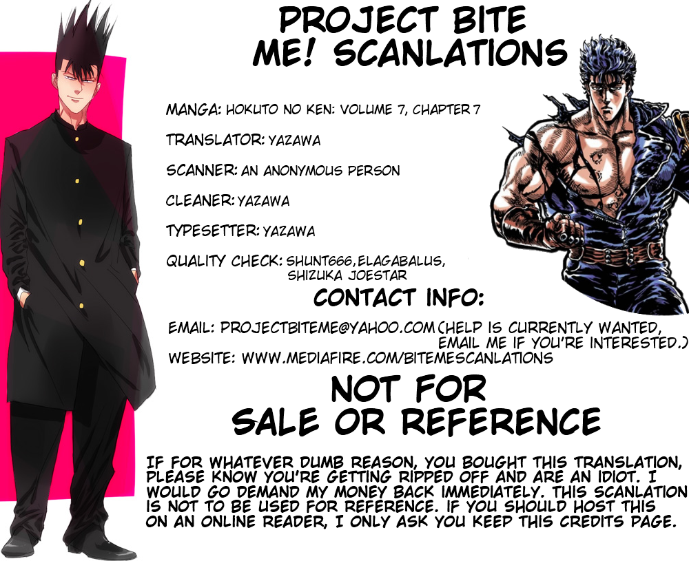 Read Fist of the North Star Manga Online