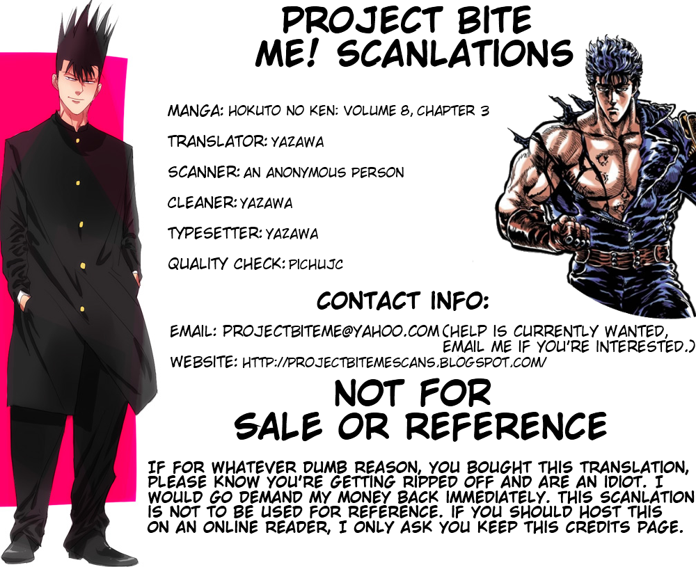 Read Fist of the North Star Manga Online