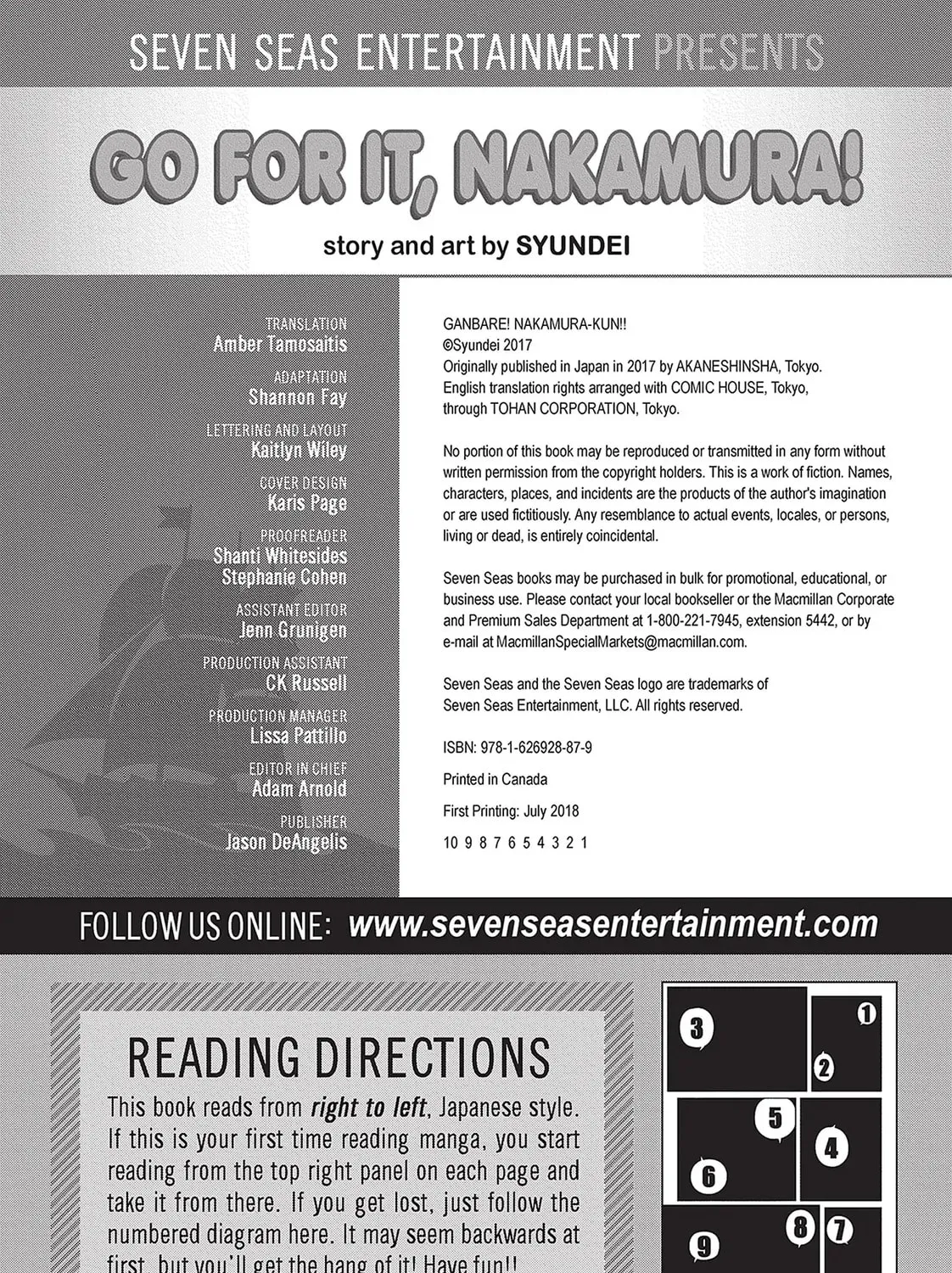 Read Go For It Nakamura Manga Online