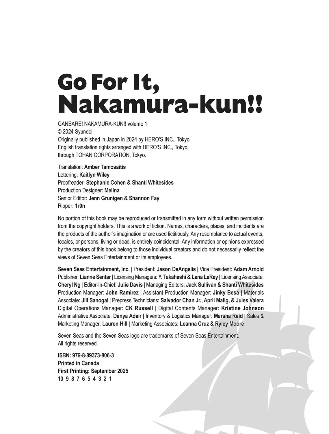 Read Go For It Nakamura Manga Online