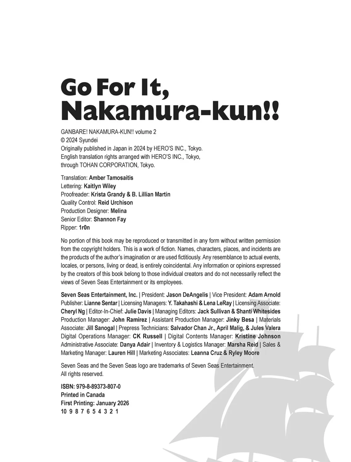 Read Go For It Nakamura Manga Online