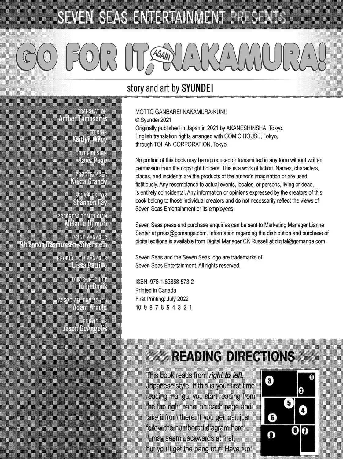 Read Go For It Nakamura Manga Online