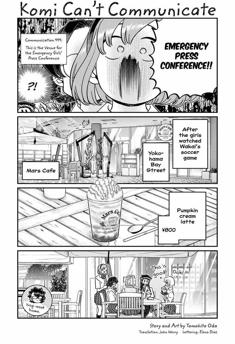 Read Komi-San Wa Komyushou Desu Manga Online