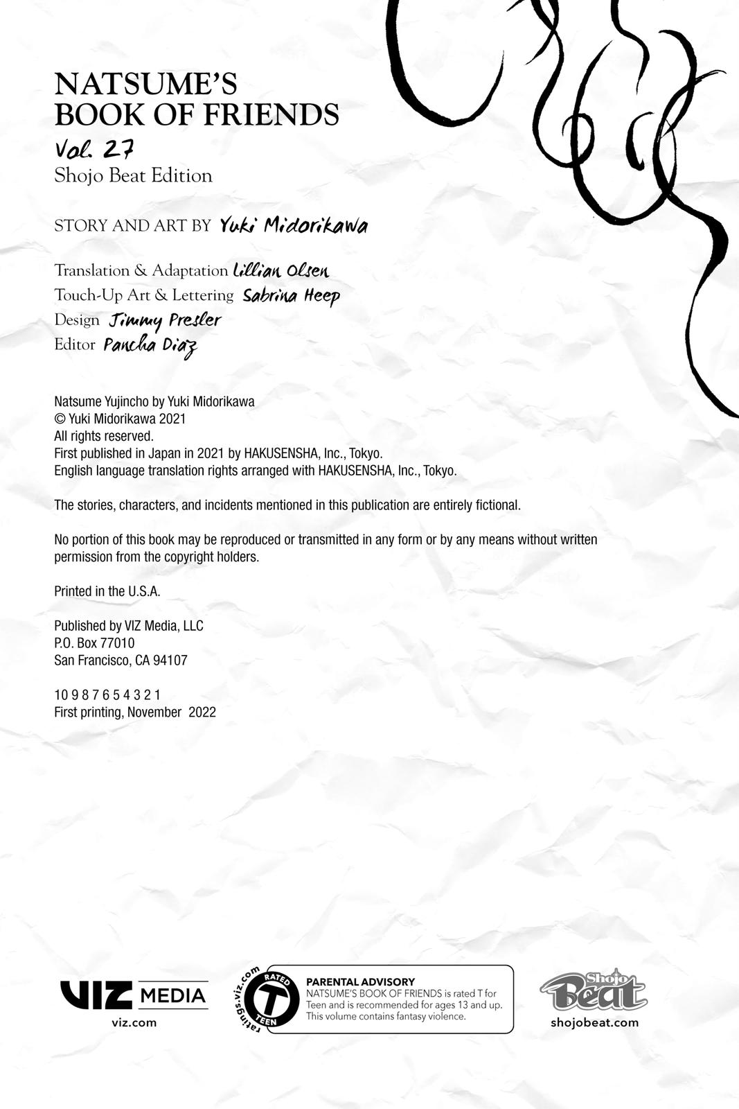 Read Natsume's Book of Friends Manga Online