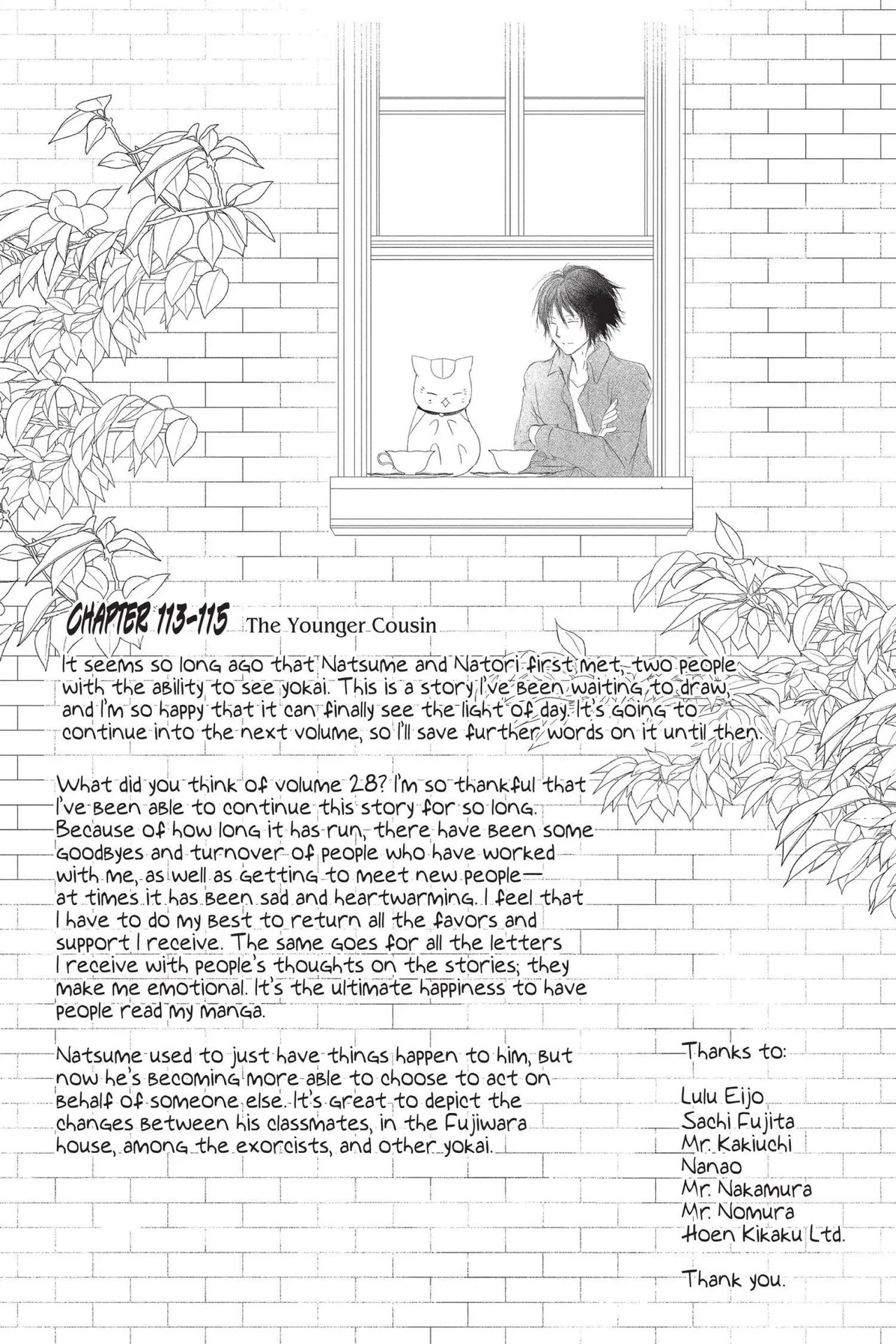 Read Natsume's Book of Friends Manga Online
