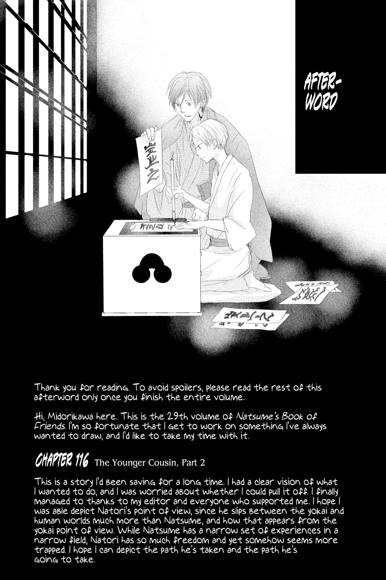 Read Natsume's Book of Friends Manga Online