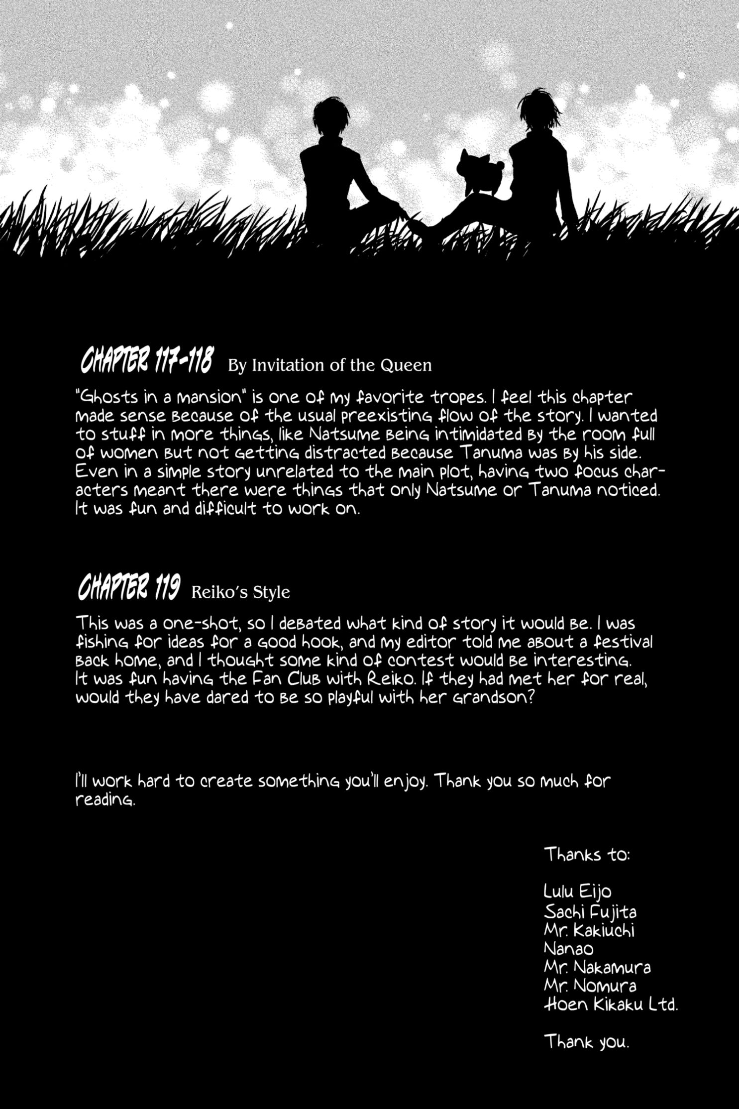 Read Natsume's Book of Friends Manga Online