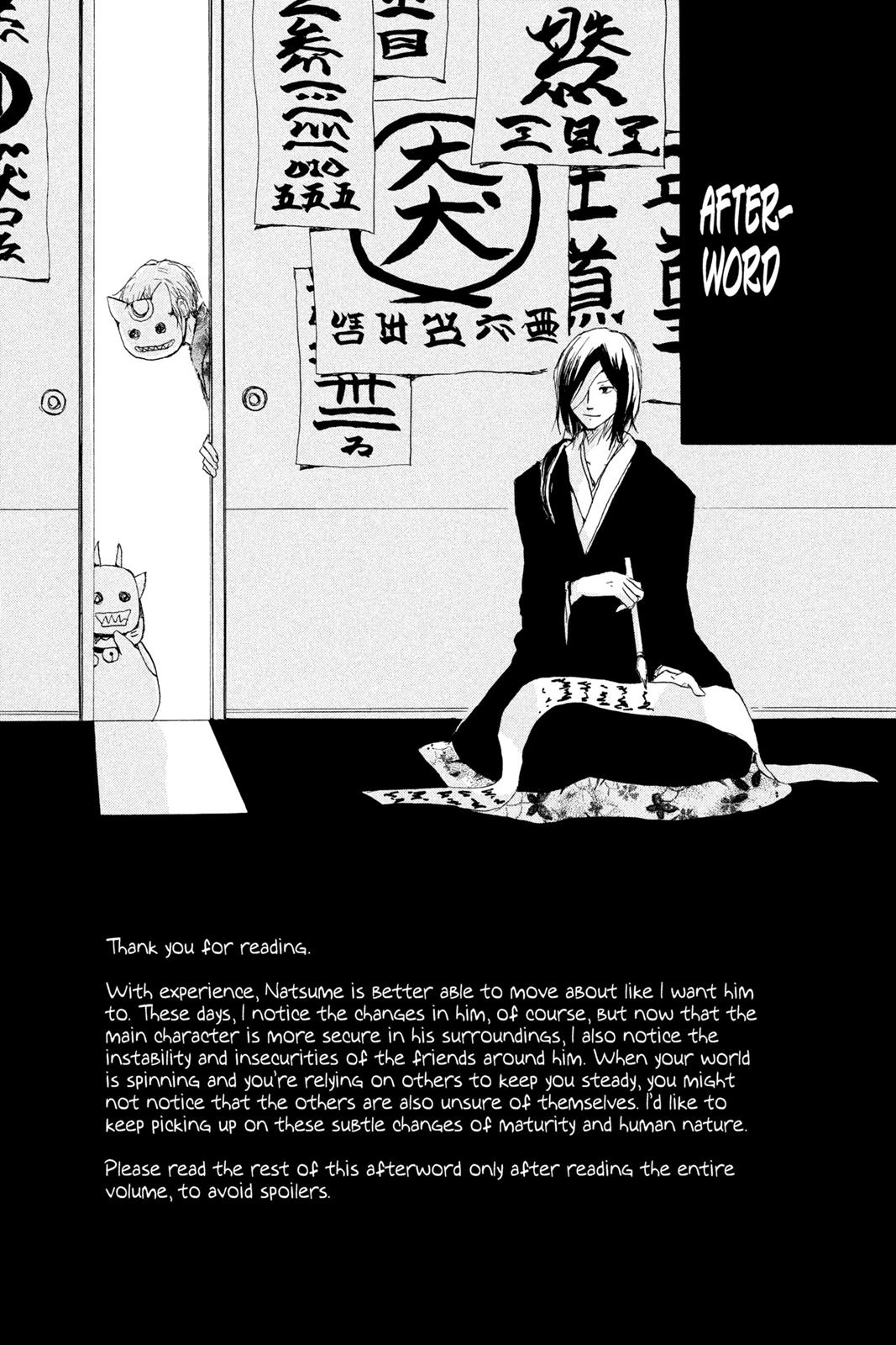 Read Natsume's Book of Friends Manga Online