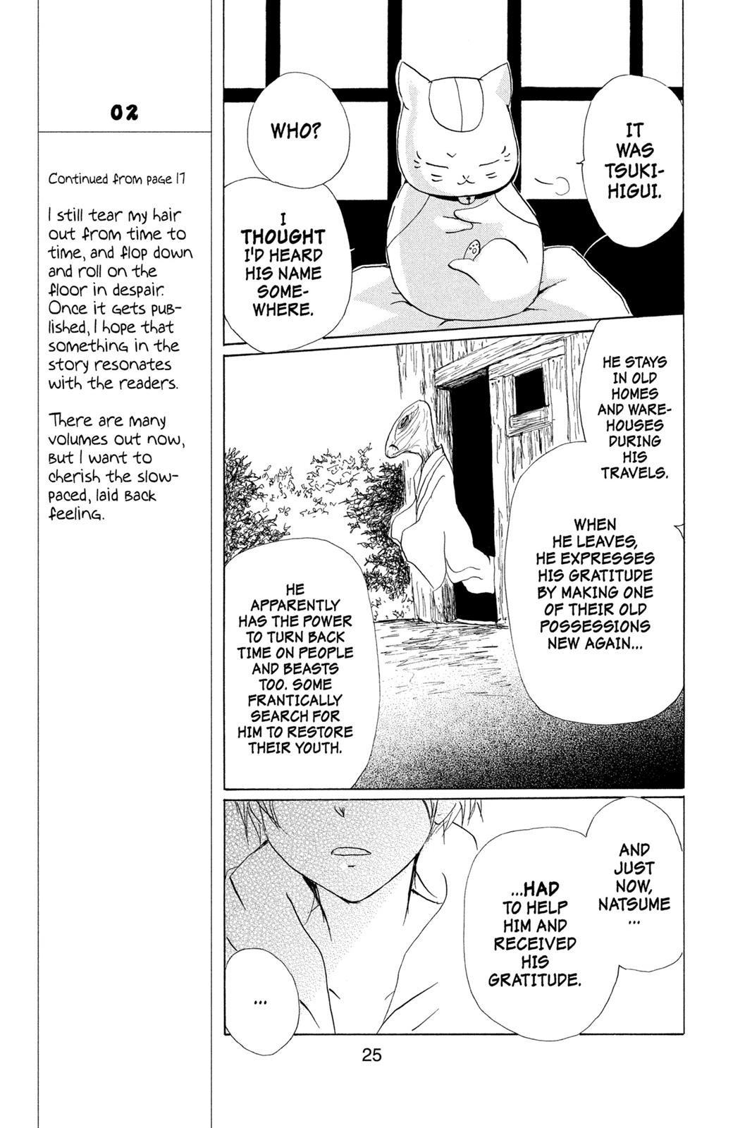 Read Natsume's Book of Friends Manga Online