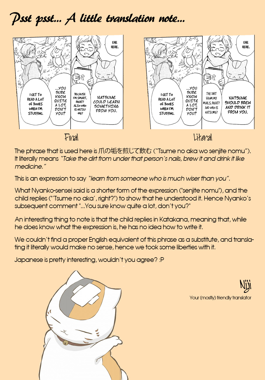 Read Natsume's Book of Friends Manga Online