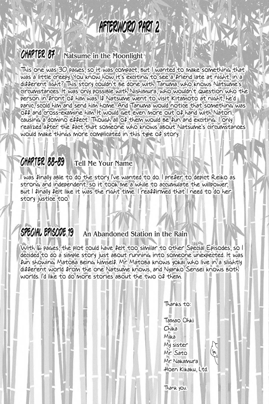 Read Natsume's Book of Friends Manga Online