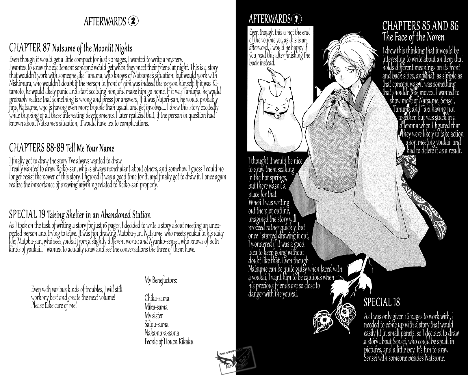 Read Natsume's Book of Friends Manga Online