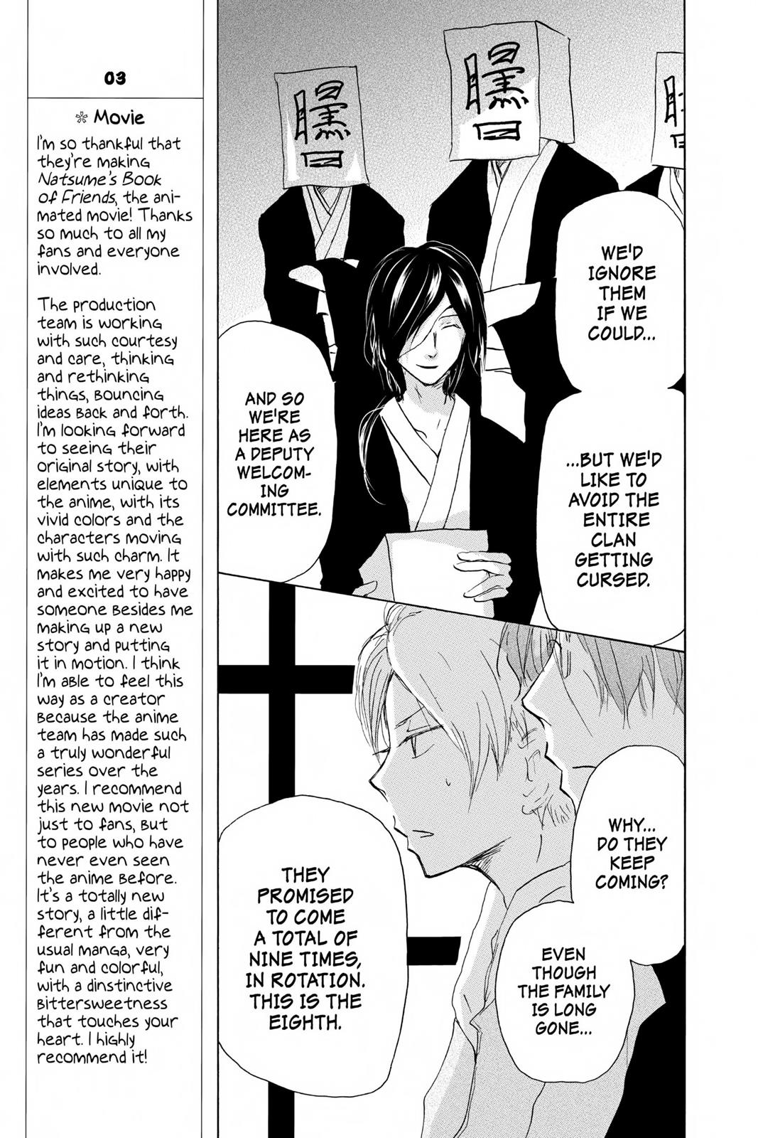 Read Natsume's Book of Friends Manga Online