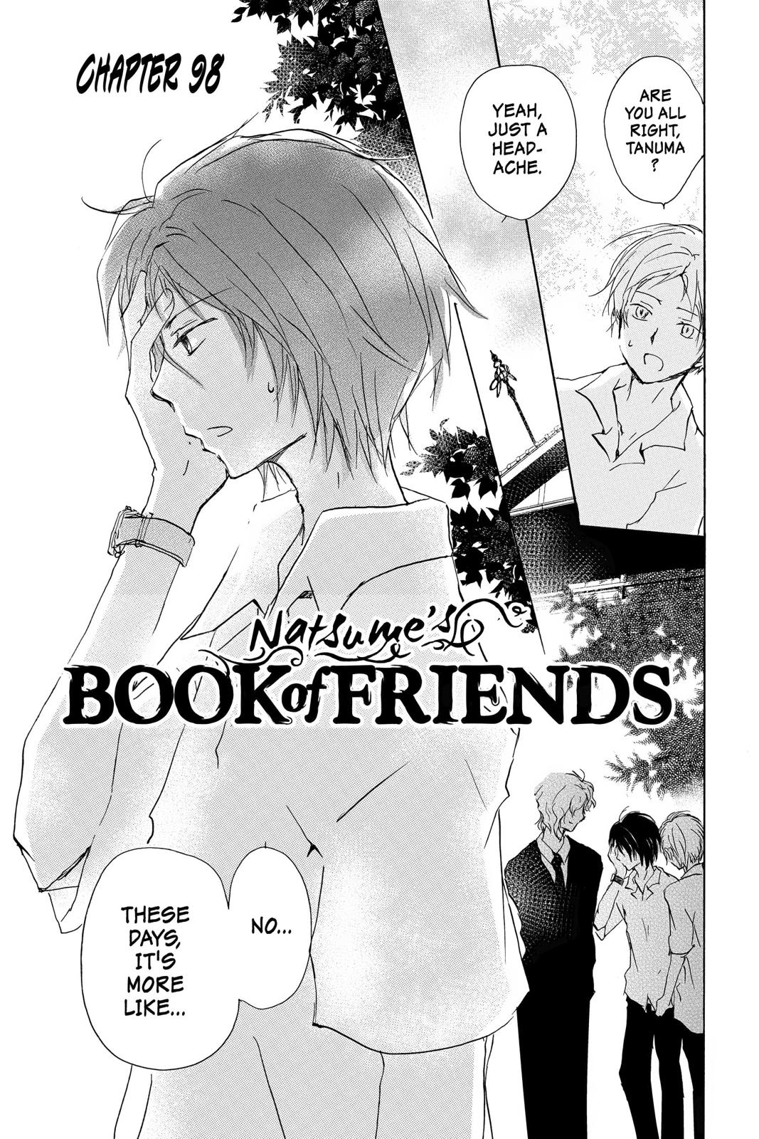 Read Natsume's Book of Friends Manga Online
