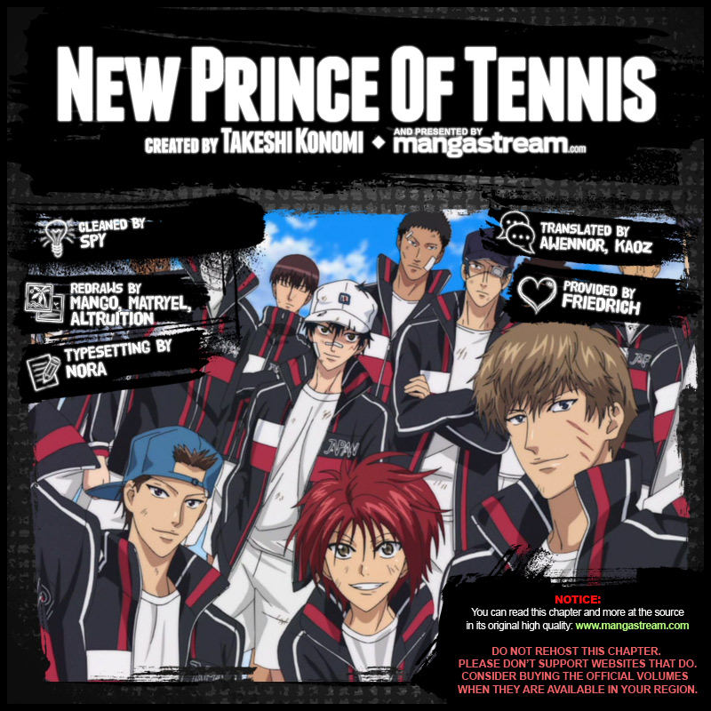 Read New Prince of Tennis Manga Online