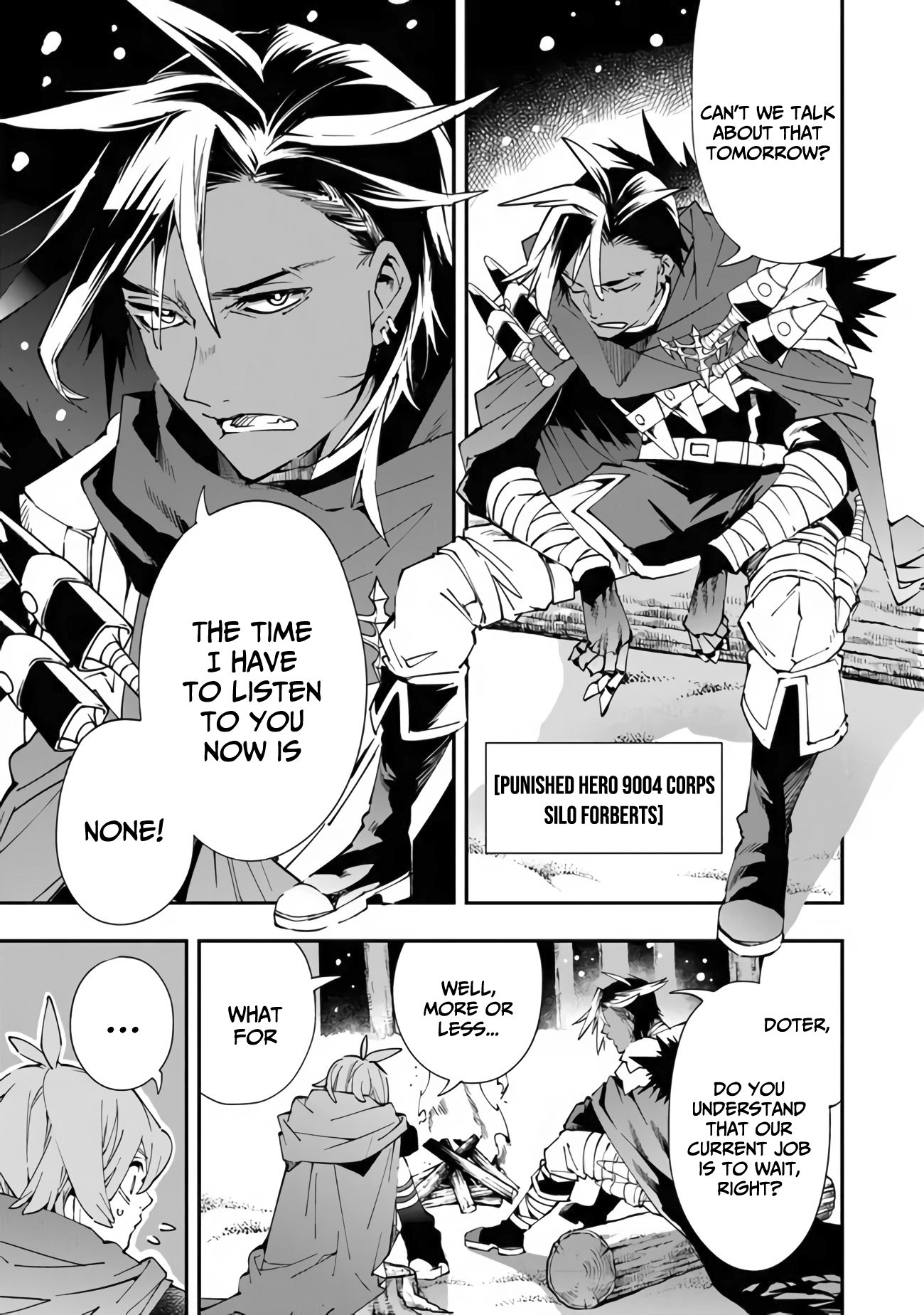 Read Sentenced to Be a Hero The Prison Records of Penal Hero Unit 9004 Manga Online