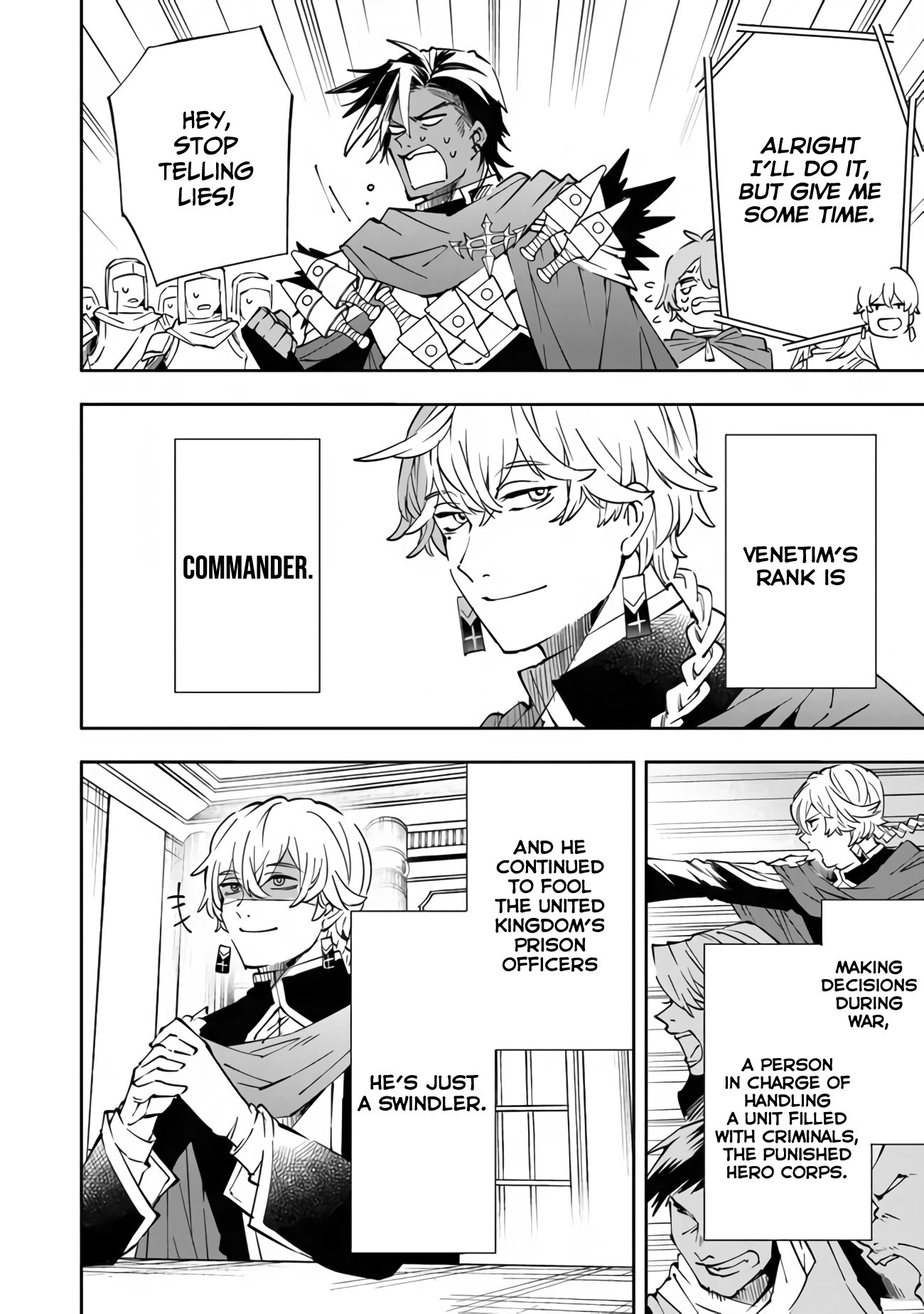 Read Sentenced to Be a Hero The Prison Records of Penal Hero Unit 9004 Manga Online