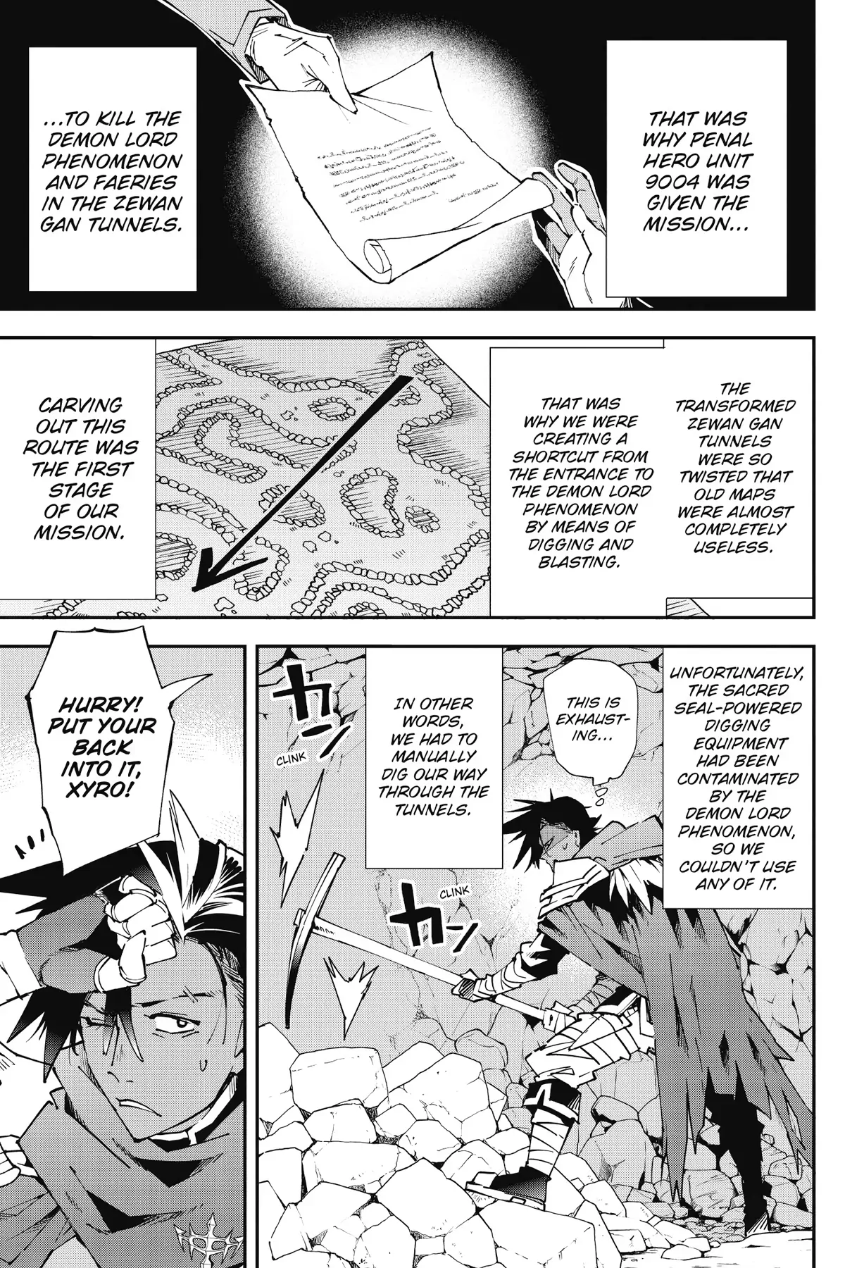 Read Sentenced to Be a Hero The Prison Records of Penal Hero Unit 9004 Manga Online