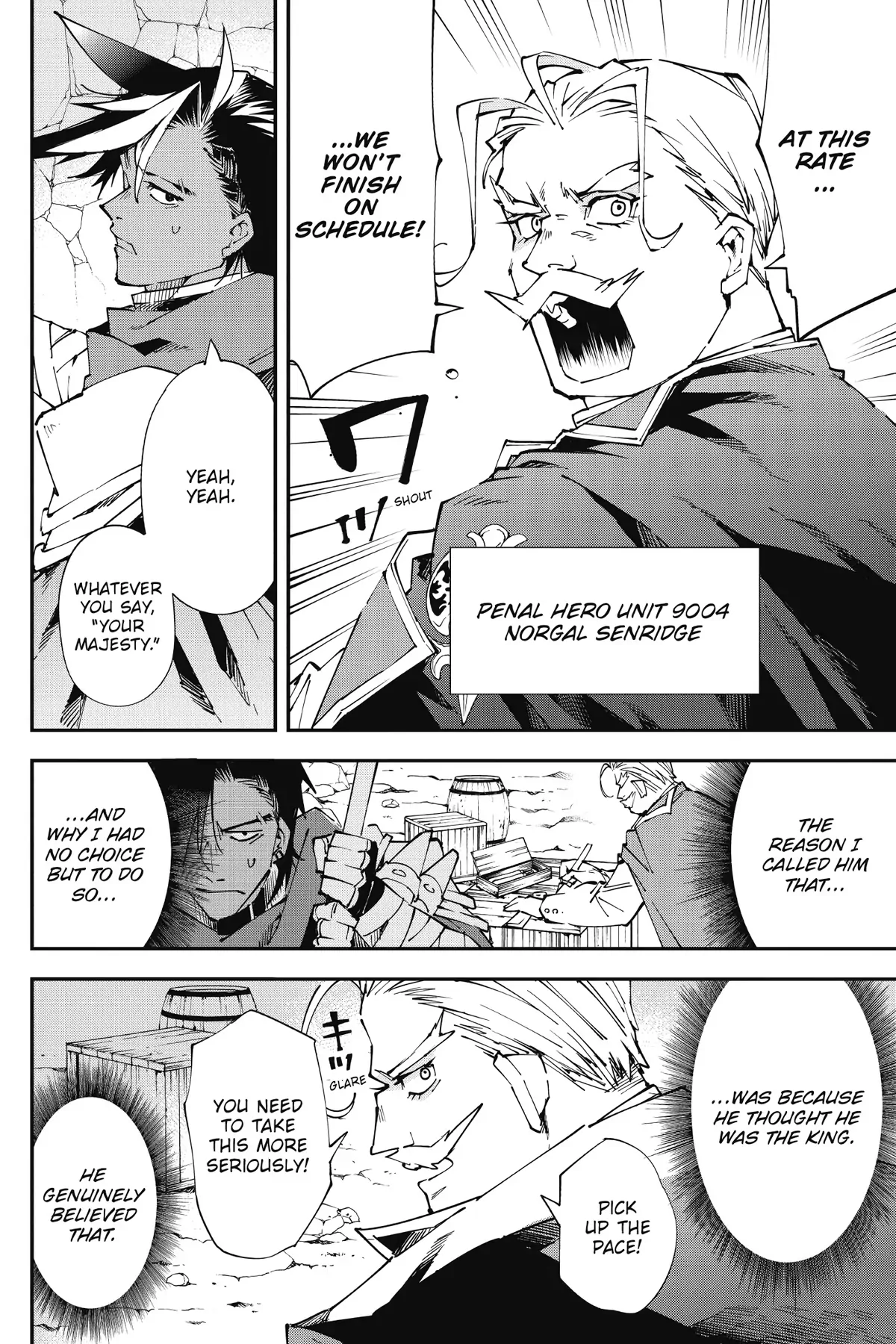 Read Sentenced to Be a Hero The Prison Records of Penal Hero Unit 9004 Manga Online