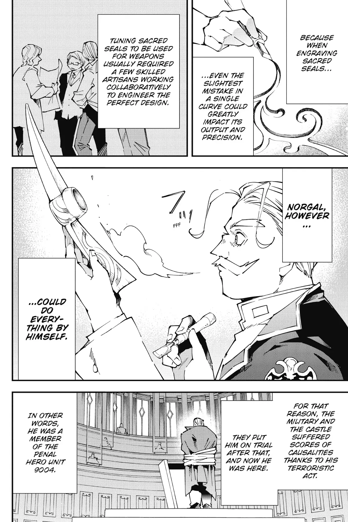 Read Sentenced to Be a Hero The Prison Records of Penal Hero Unit 9004 Manga Online