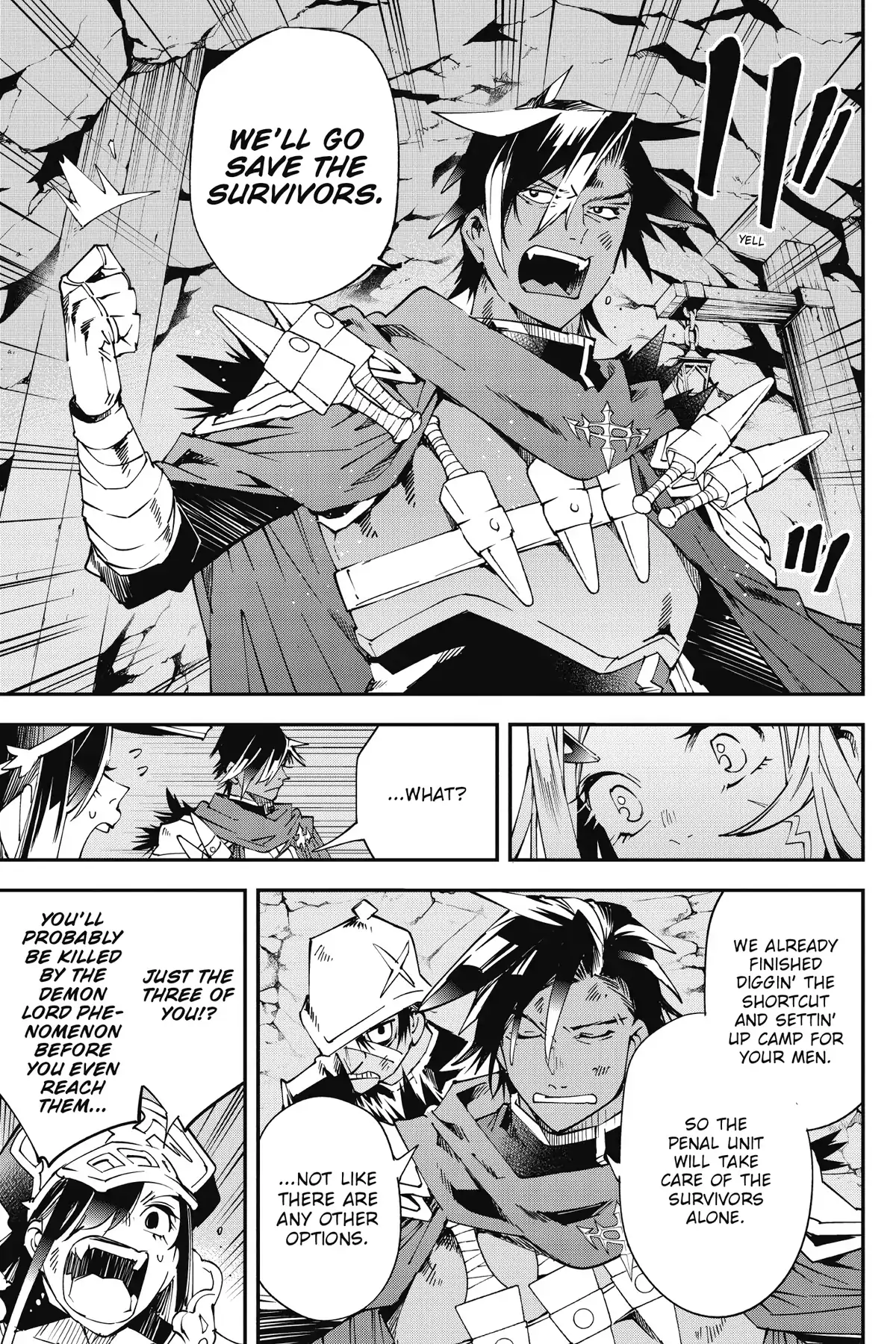 Read Sentenced to Be a Hero The Prison Records of Penal Hero Unit 9004 Manga Online