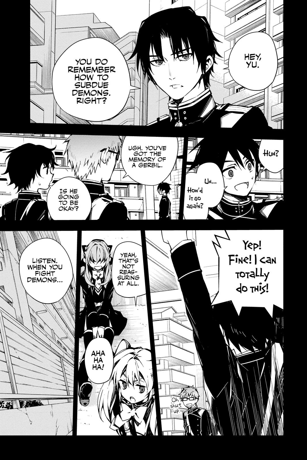 Read Seraph of the End Vampire Reign Manga Online