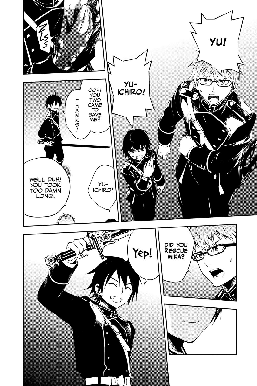 Read Seraph of the End Vampire Reign Manga Online