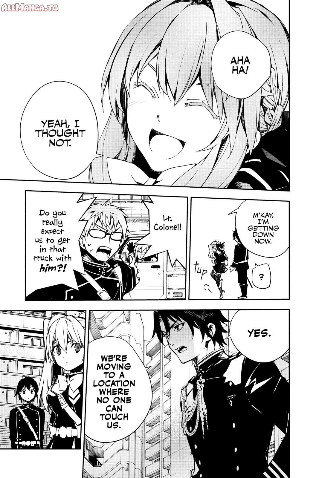 Read Seraph of the End Vampire Reign Manga Online