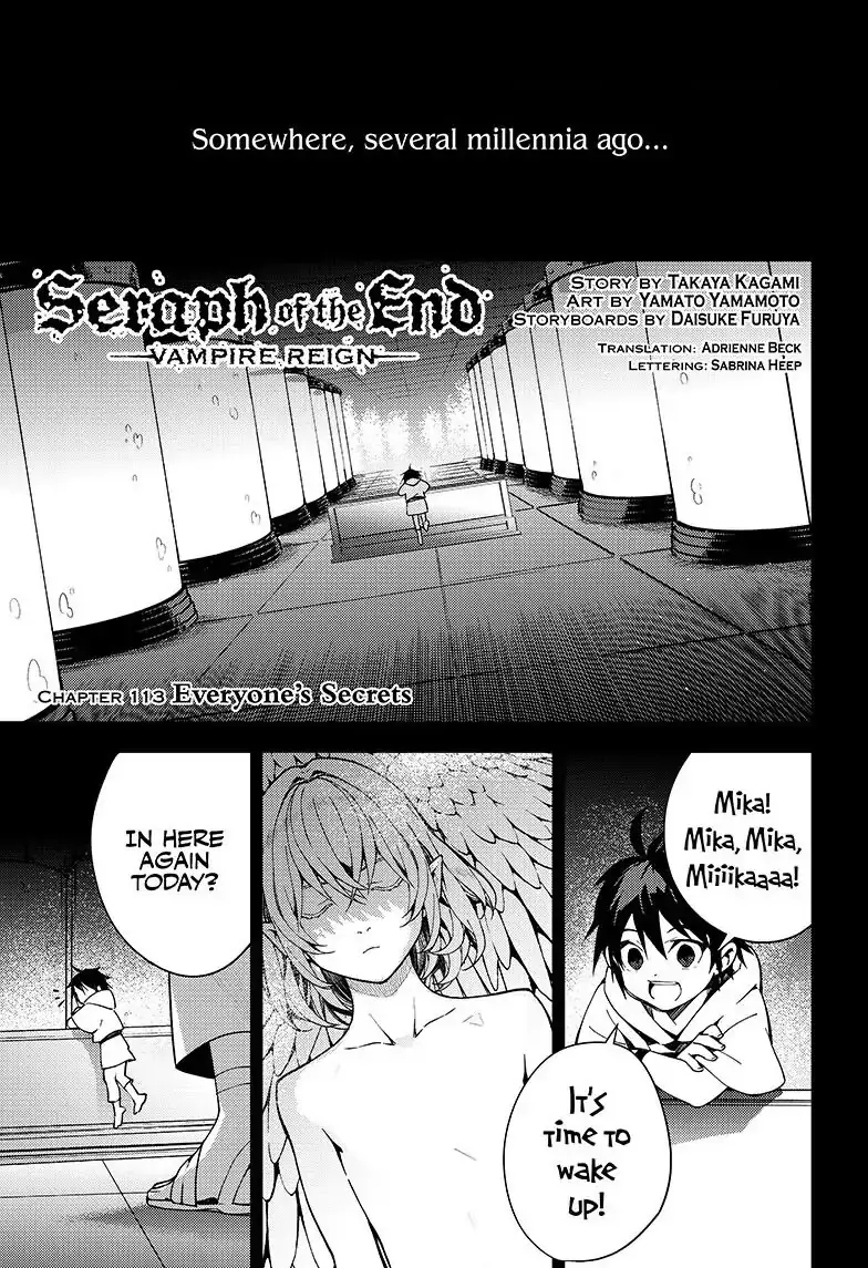 Read Seraph of the End Vampire Reign Manga Online