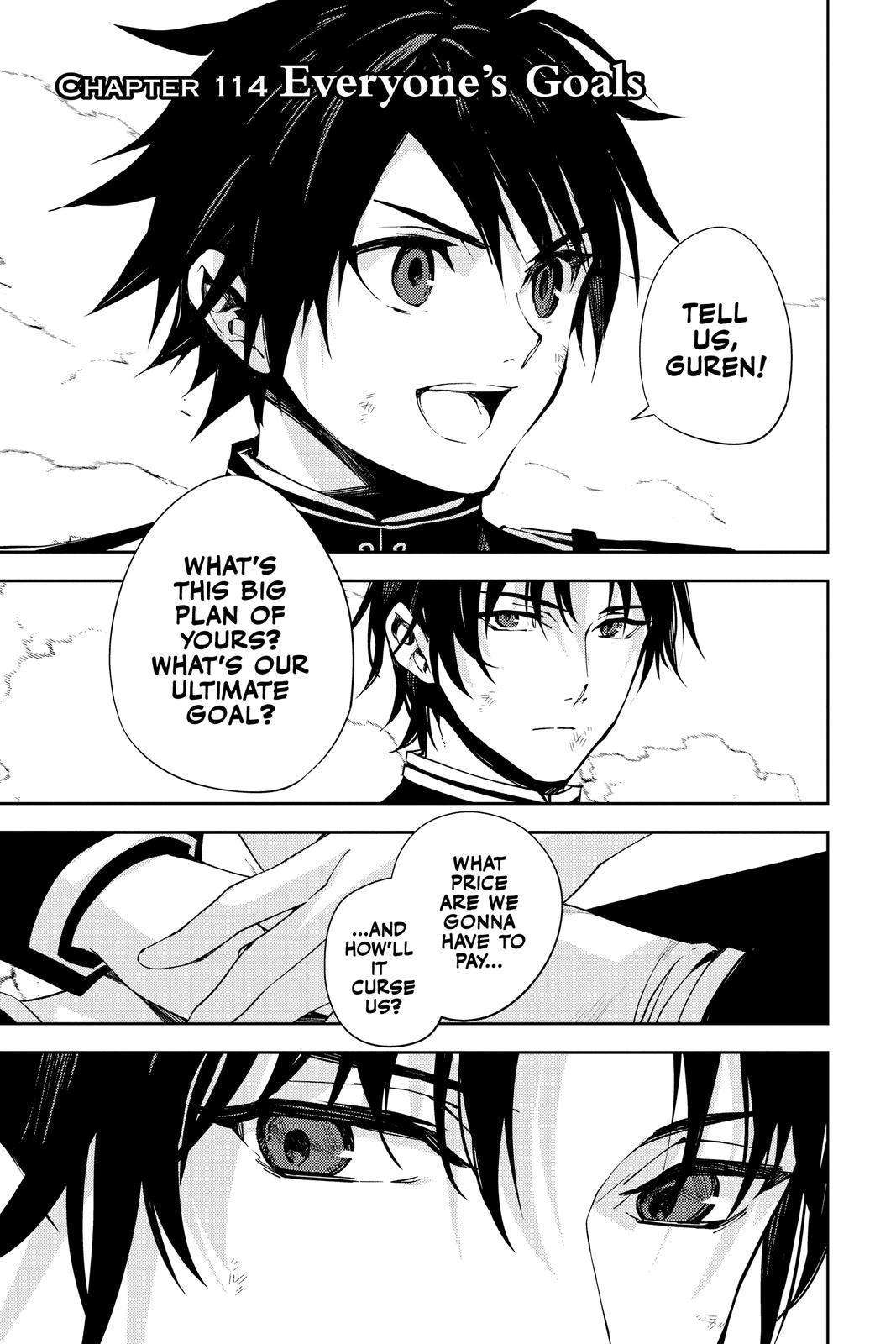 Read Seraph of the End Vampire Reign Manga Online