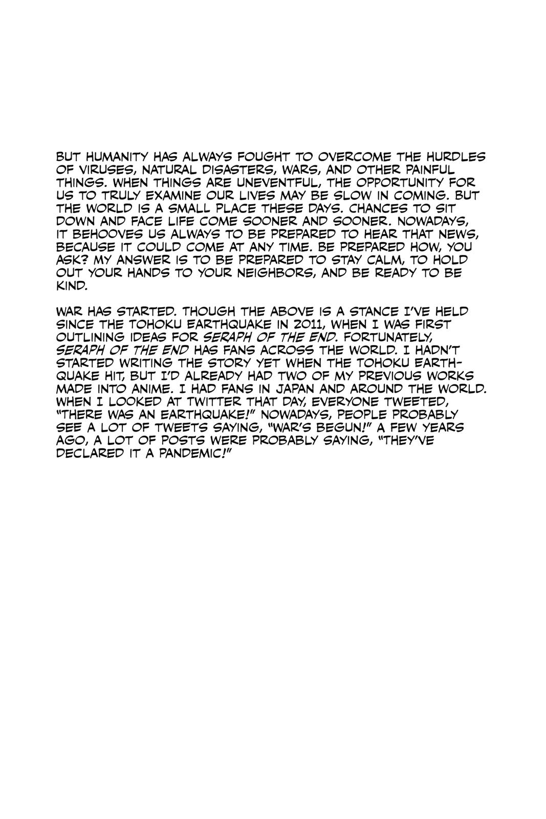 Read Seraph of the End Vampire Reign Manga Online