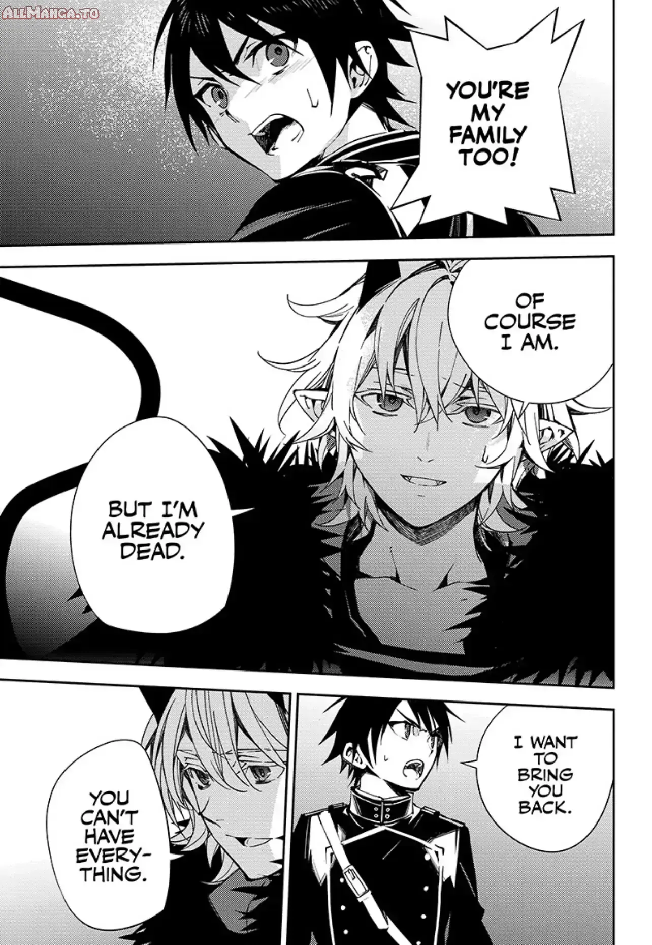 Read Seraph of the End Vampire Reign Manga Online