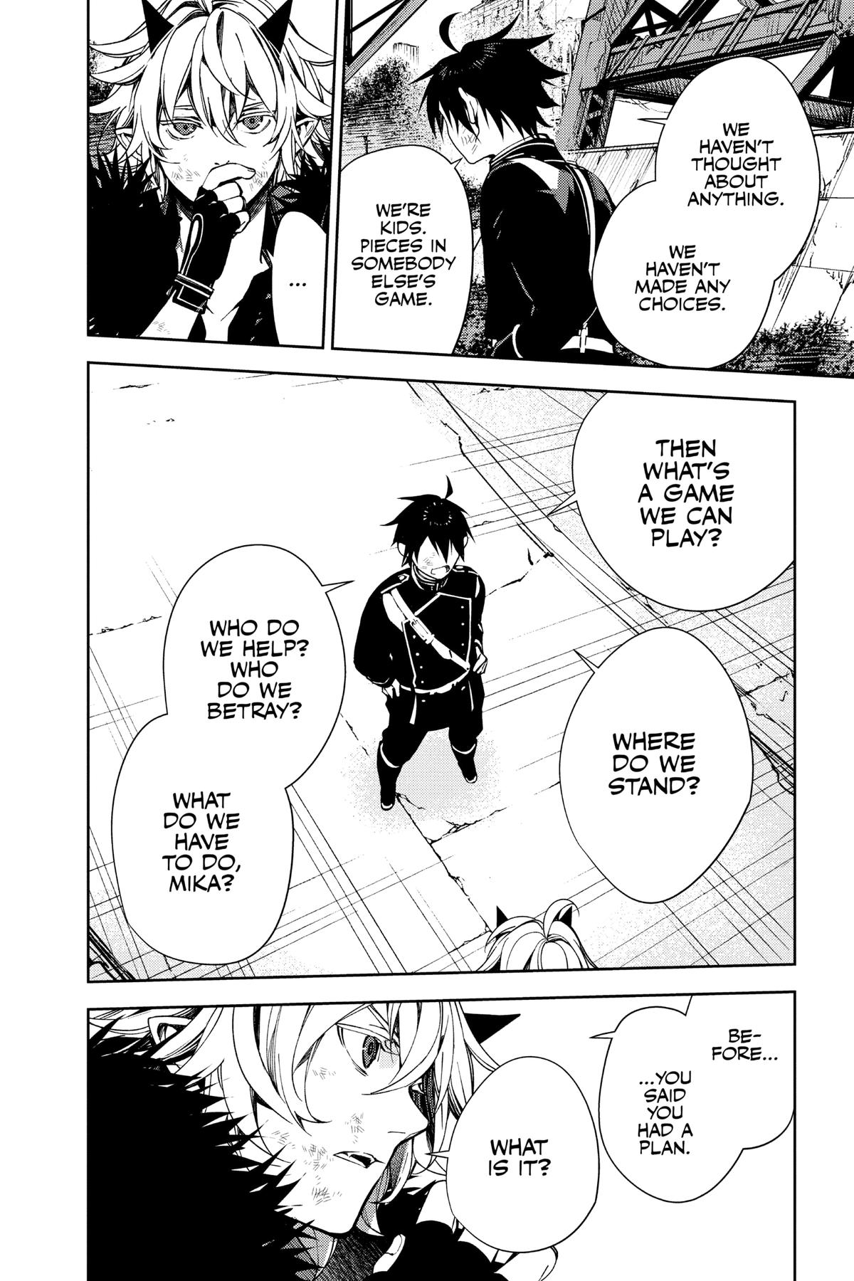 Read Seraph of the End Vampire Reign Manga Online